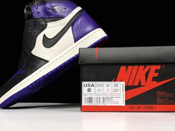 MaikeSneakers 1 Jordan Purple Air Court 555088-501 0509